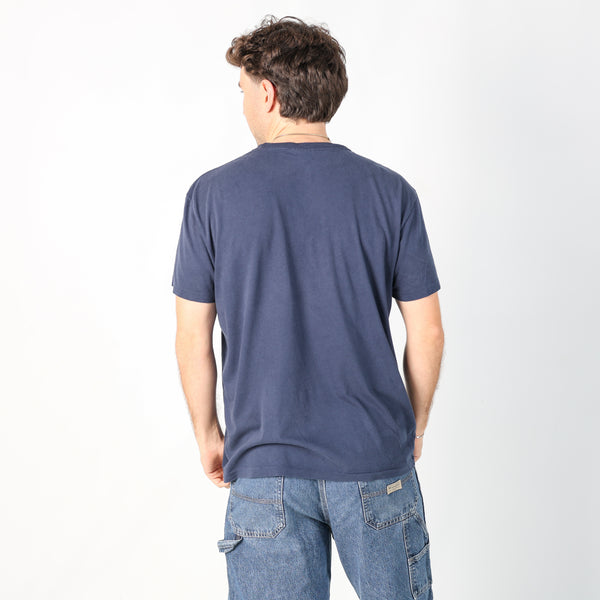 Navy Blue 90s Polo Jeans Ralph Lauren T-Shirt (M)